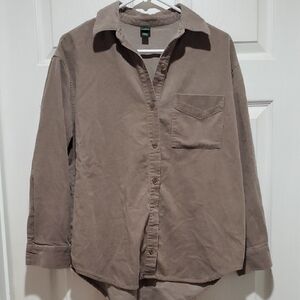 Wild Fable Corduroy Button-Up Shirt